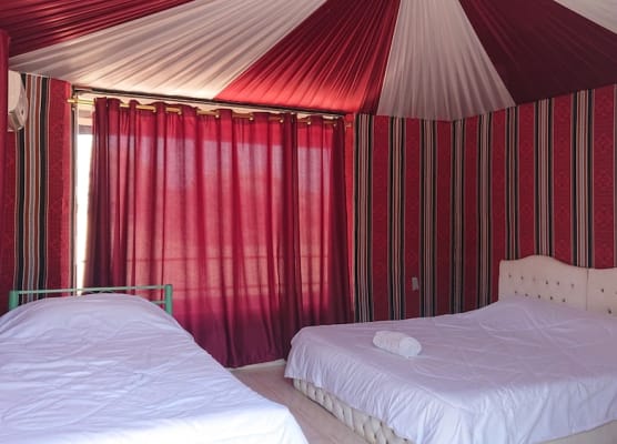 Glamping at wadi rum under the sun 1