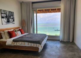 Luxury beachfront villa with private pool and cozy Pavillon with private jacuzzi on rooftop terrace 3