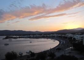 Next to Haraki beach , taverns bars & 10 to Lindos 5