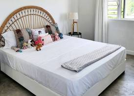 Luxury beachfront villa with private pool and cozy Pavillon with private jacuzzi on rooftop terrace 5