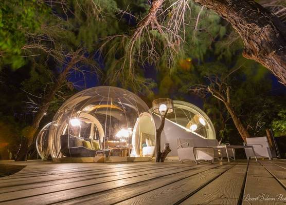 Bubble Lodge Ile aux Cerfs Island 1