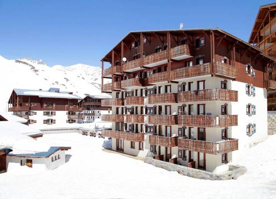 Studio cabine double balcon Tignes val claret ouvert toute l année 1