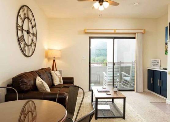 Fantastic Condo Pool Fireplace 1