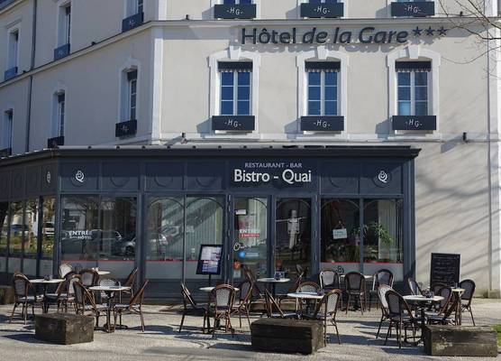 Hôtel de la Gare - Restaurant Bistro Quai 1