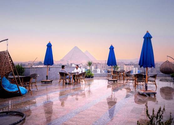 Blue Pyramids Eyes Hotel 1