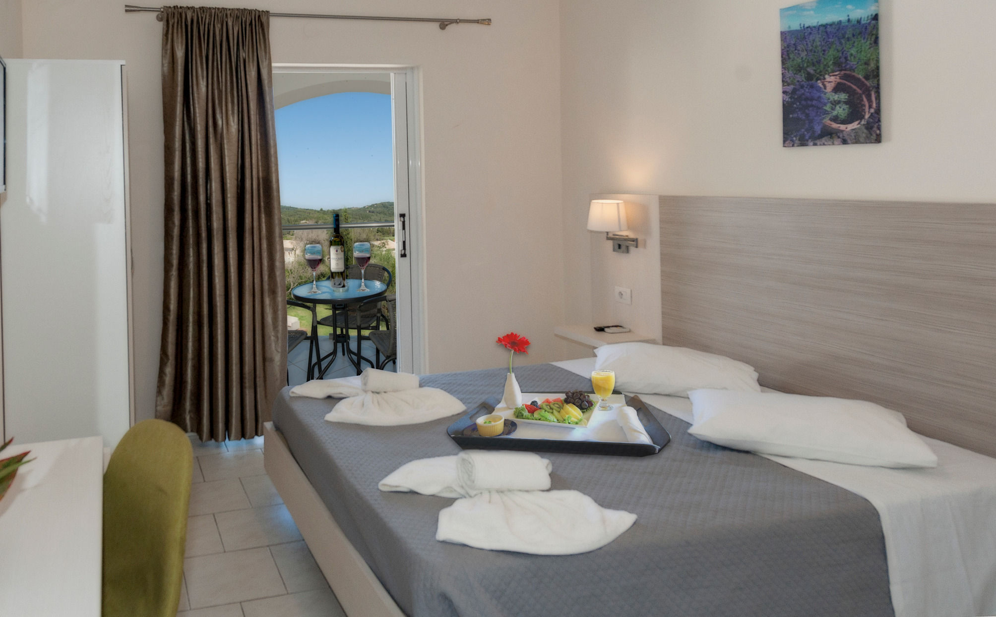 Supérieur(e) Chambre Double avec Vue sur le Jardin