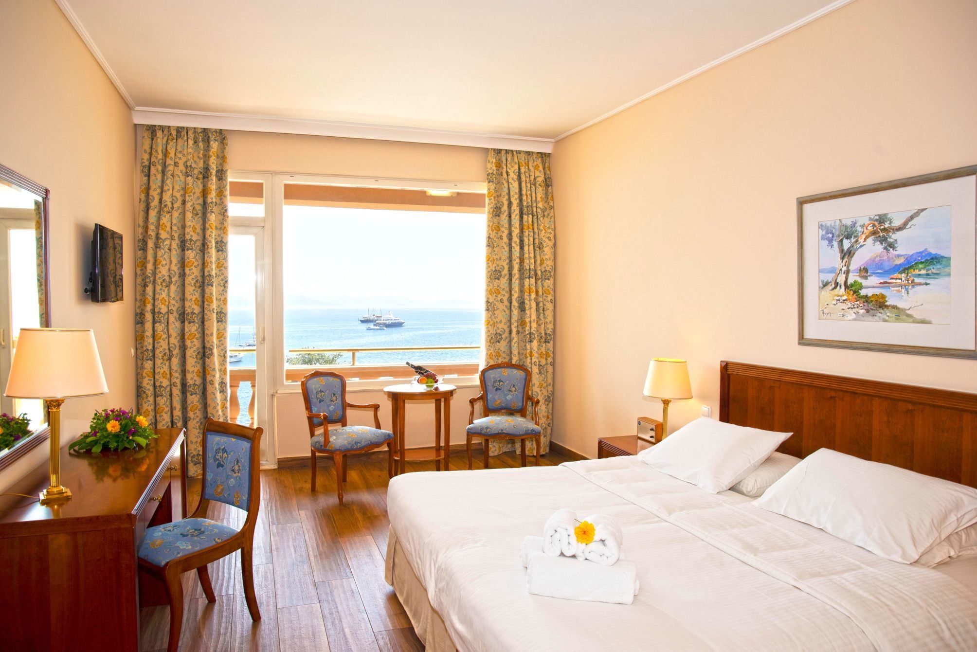 Superior doppelzimmer mit meerblick