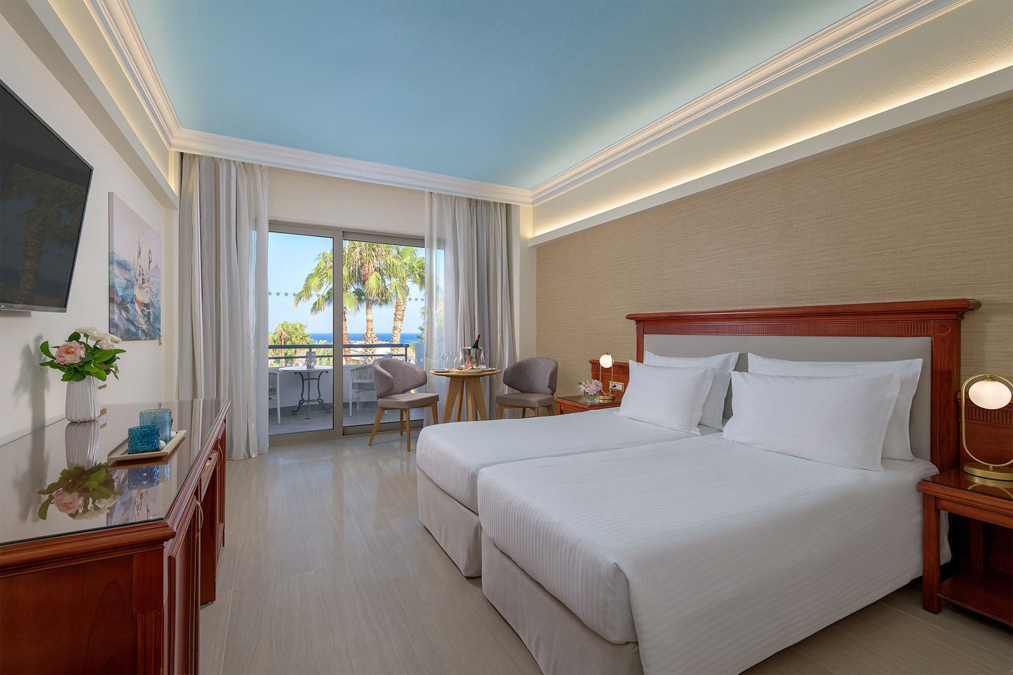 Chambre Double avec Vue sur la mer