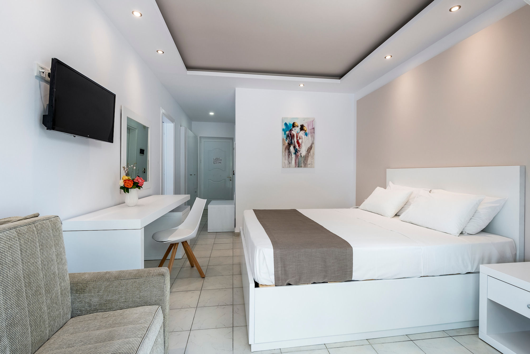 Family Superior Room with Side Sea View