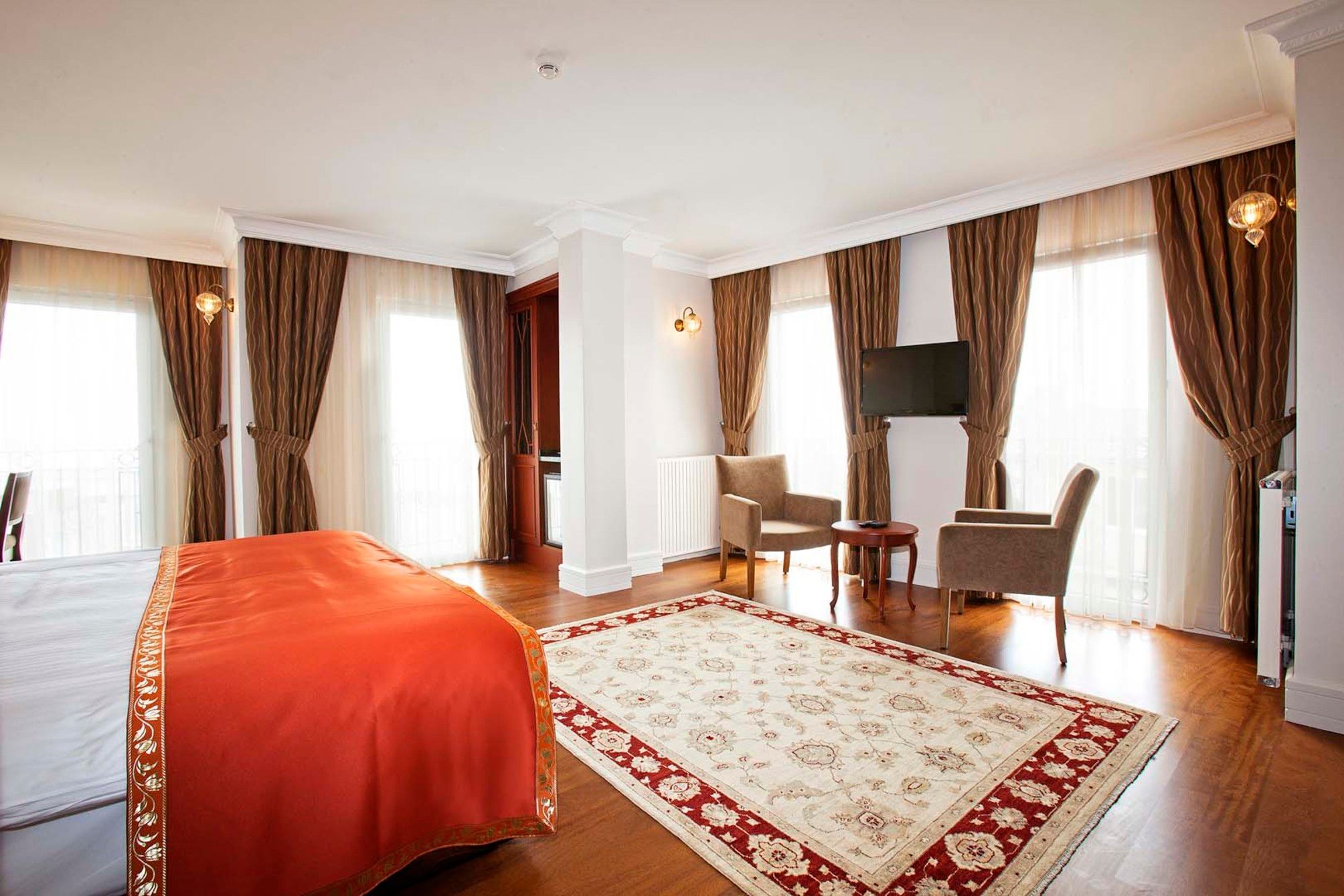 Tweepersoonskamer met 1 of 2 bedden, deluxe, uitzicht op zee