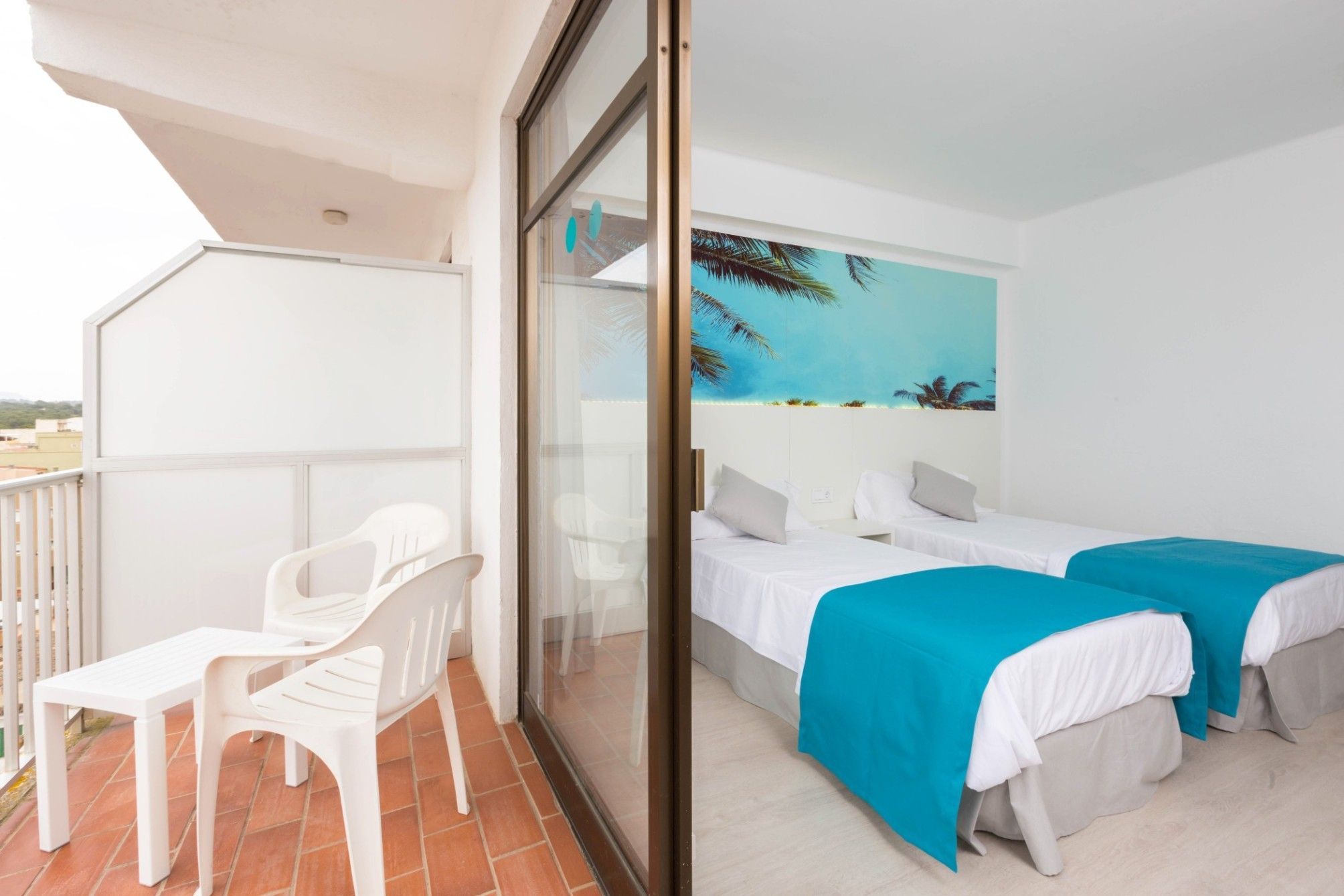 Doppelzimmer mit Balkon