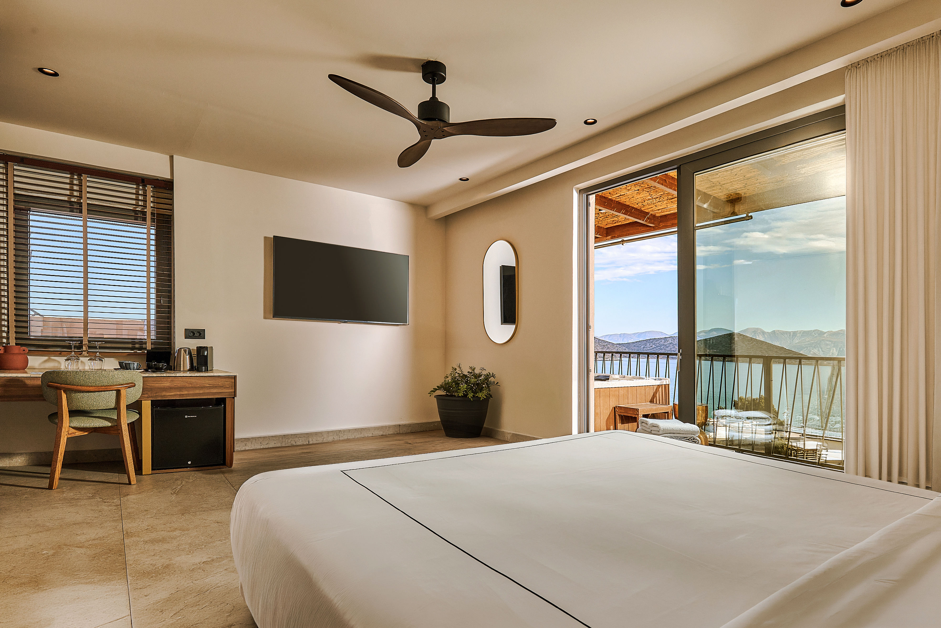 Habitación doble, vistas al mar