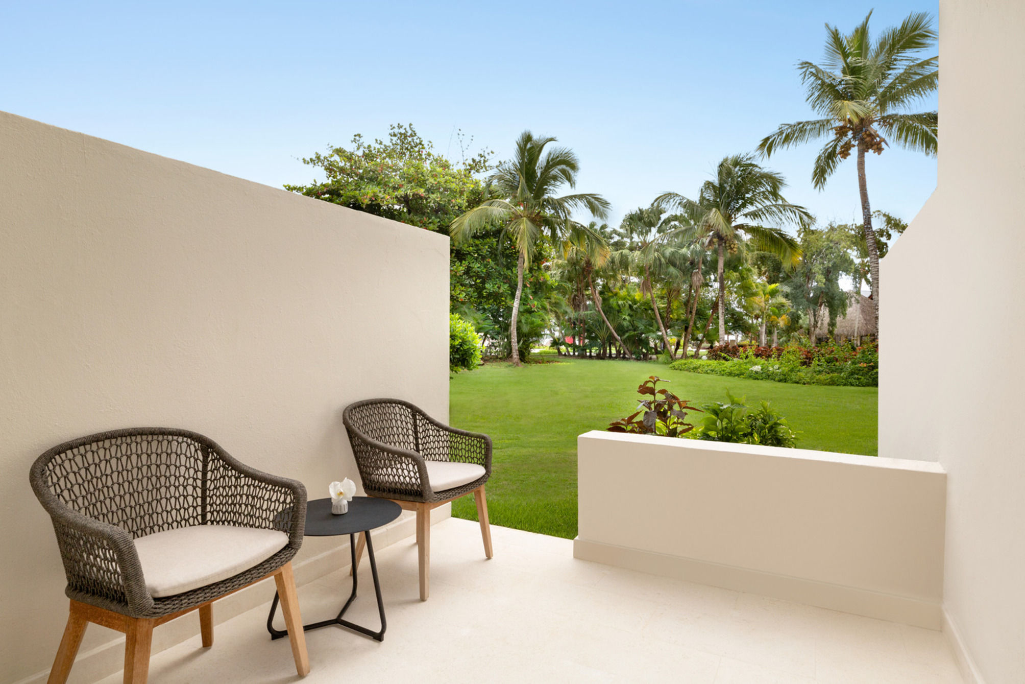 Deluxe Zimmer mit Gartenblick