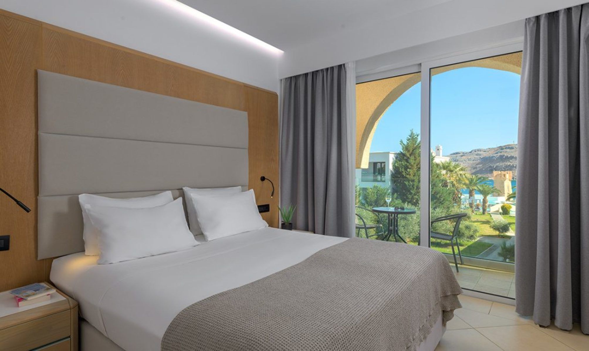 Suite mit Gartenblick