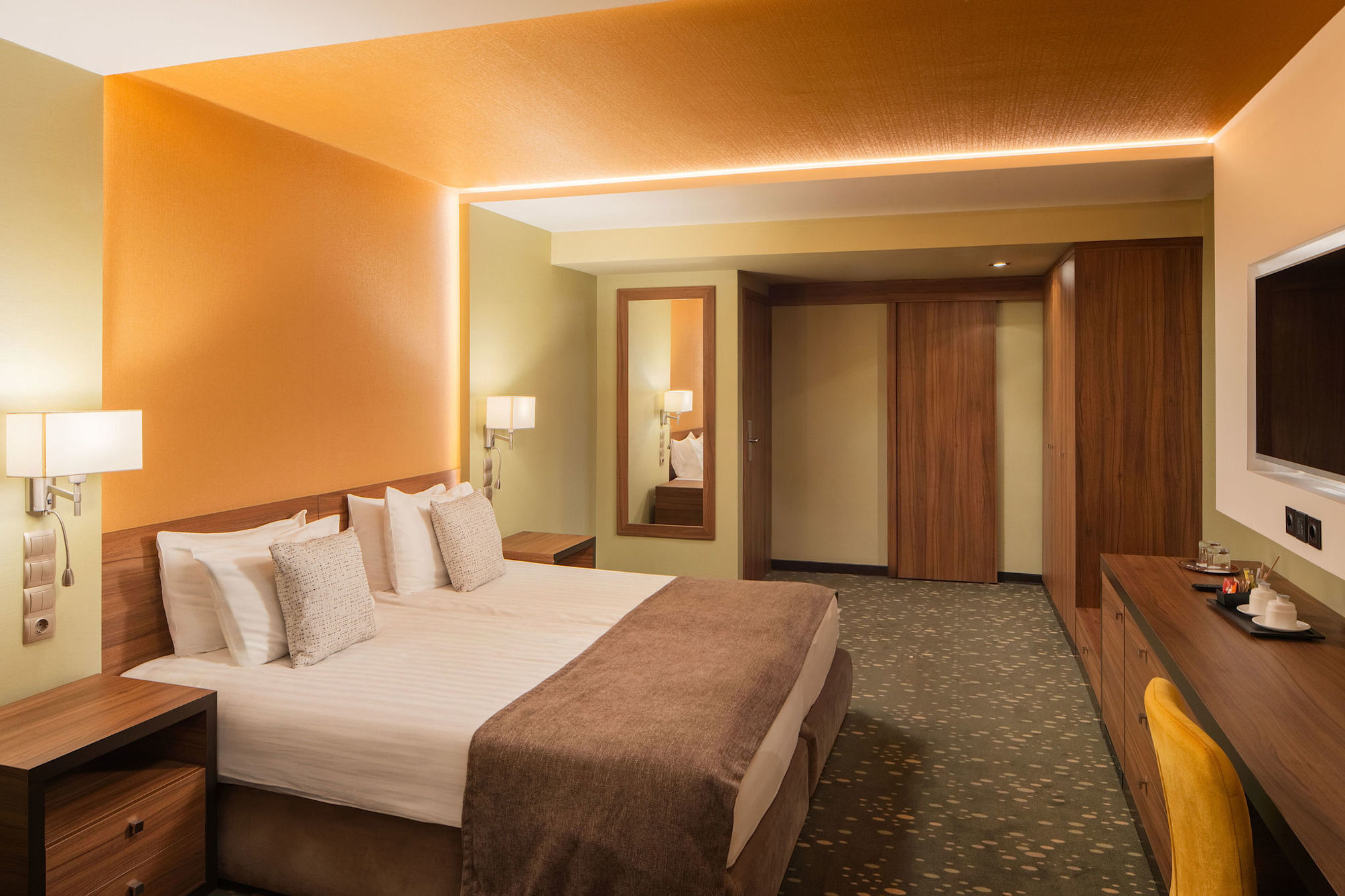 Zweibett-/Doppelzimmer mit Flussblick