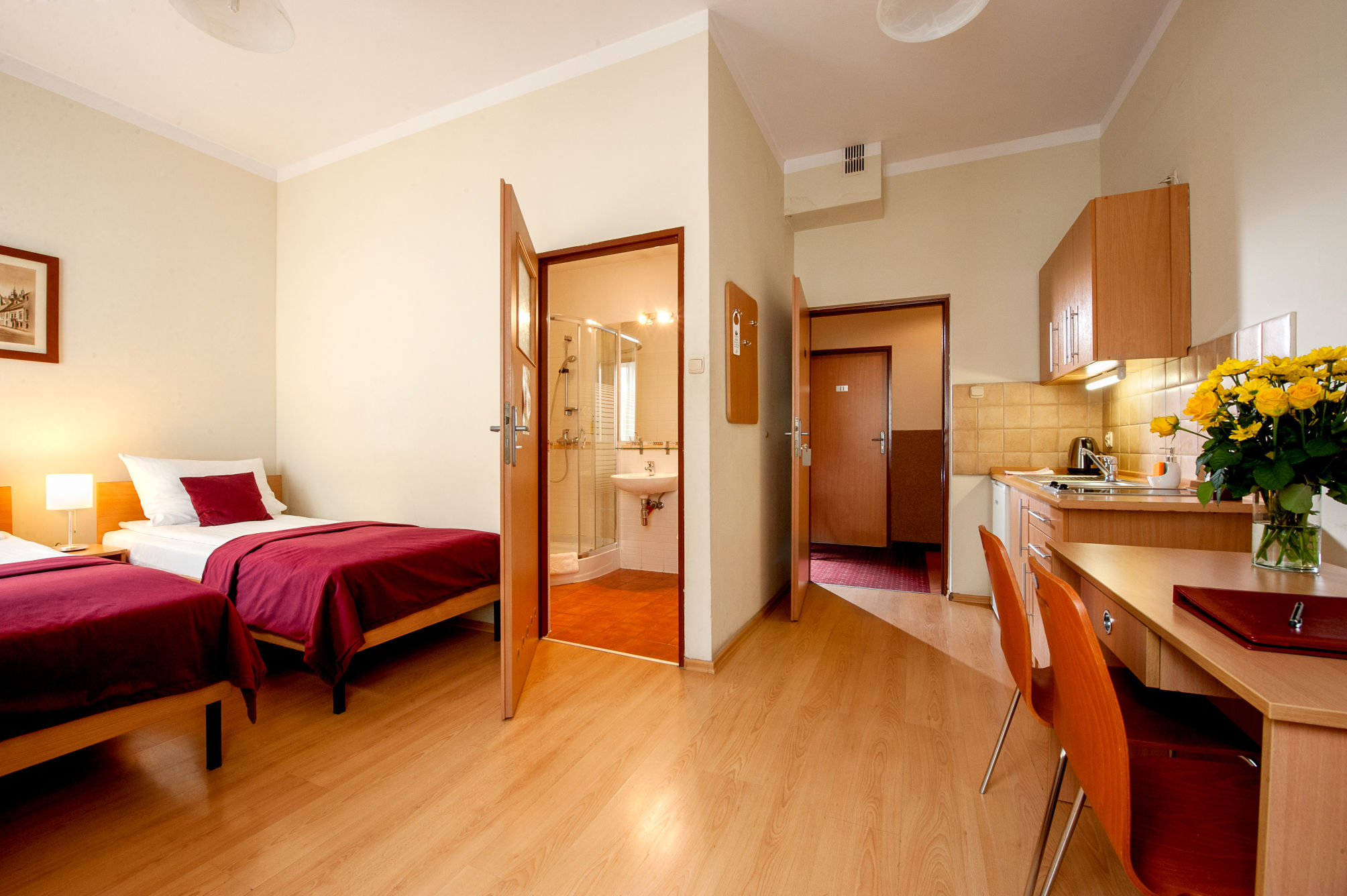 Chambre quadruple