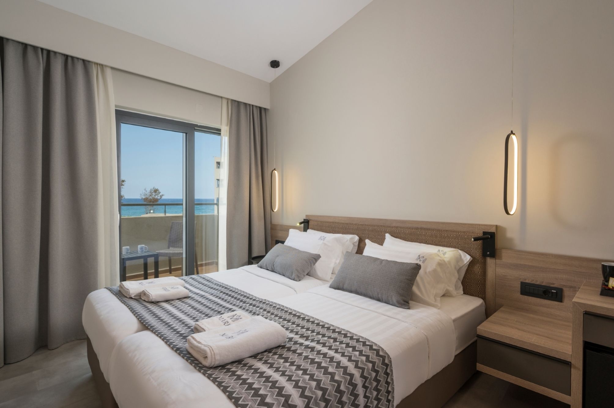 Double Room with Side Sea View