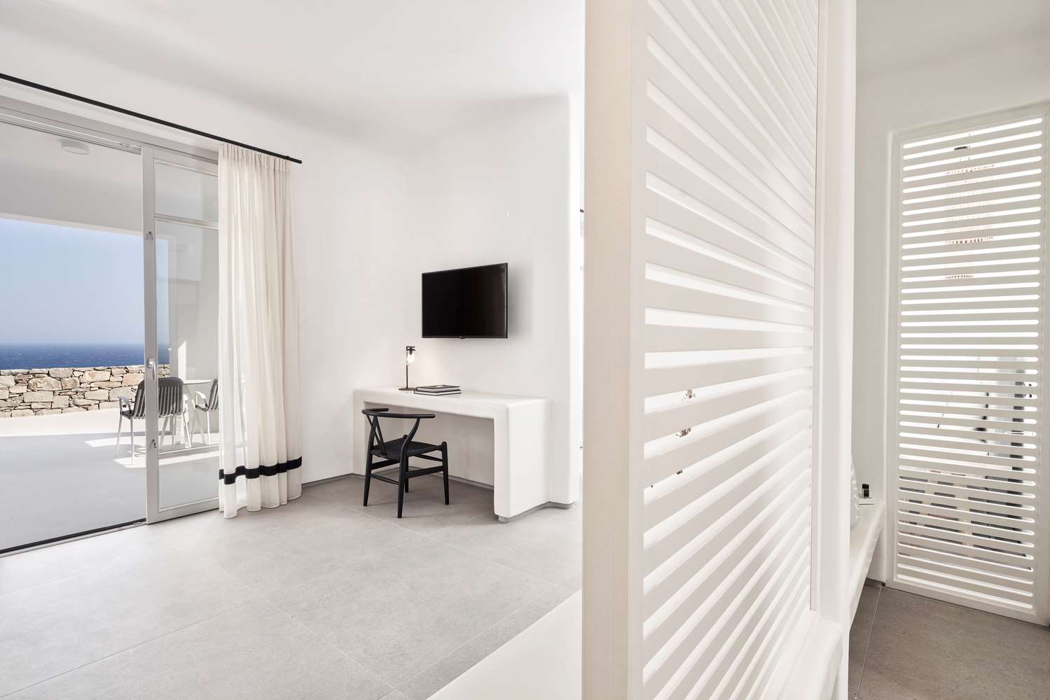 Suite, meerblick, privatpool
