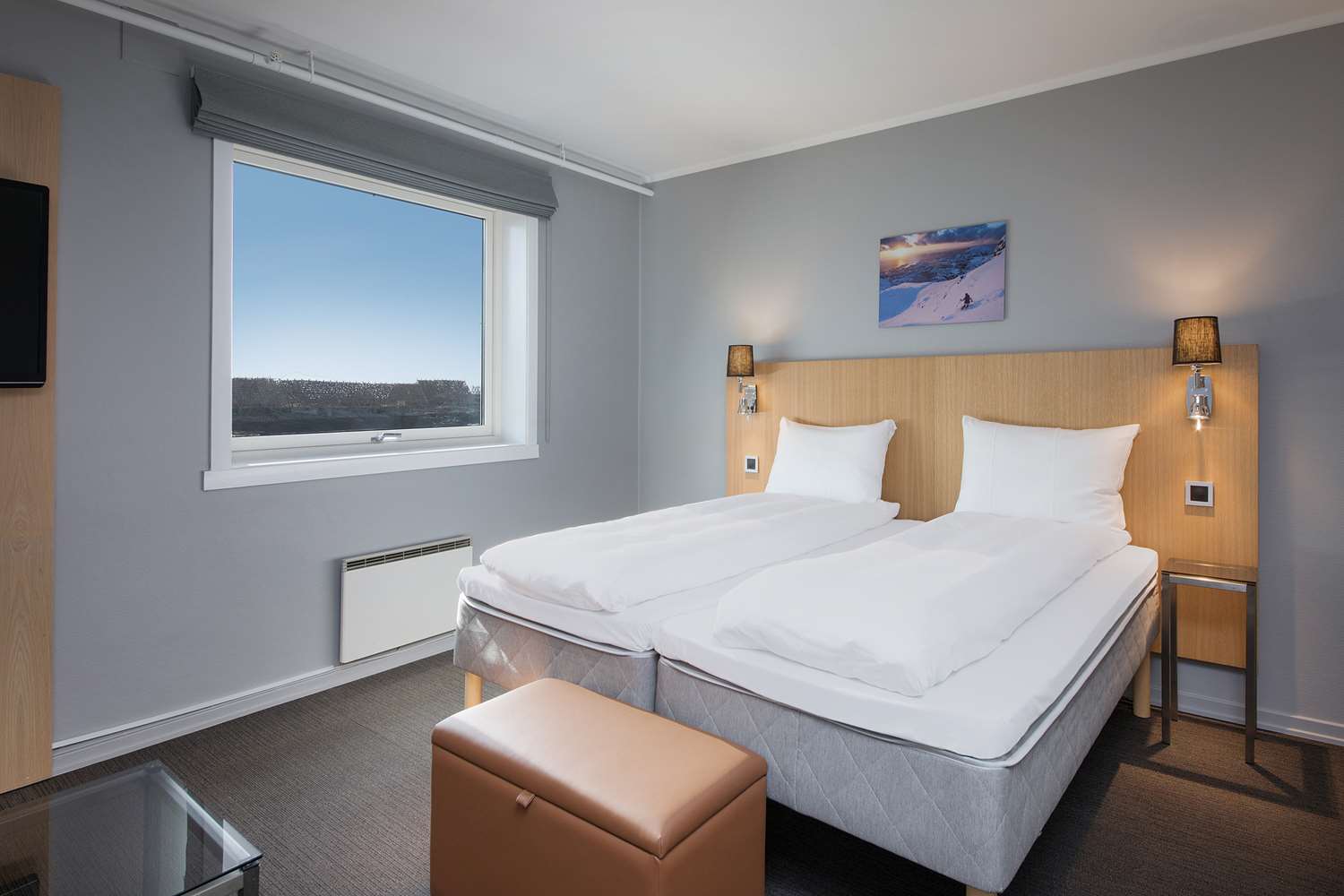 Zimmer mit 2 einzelbetten
