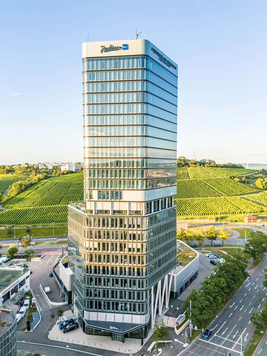 Radisson Blu Hotel at Porsche Design Tower Stuttgart 1