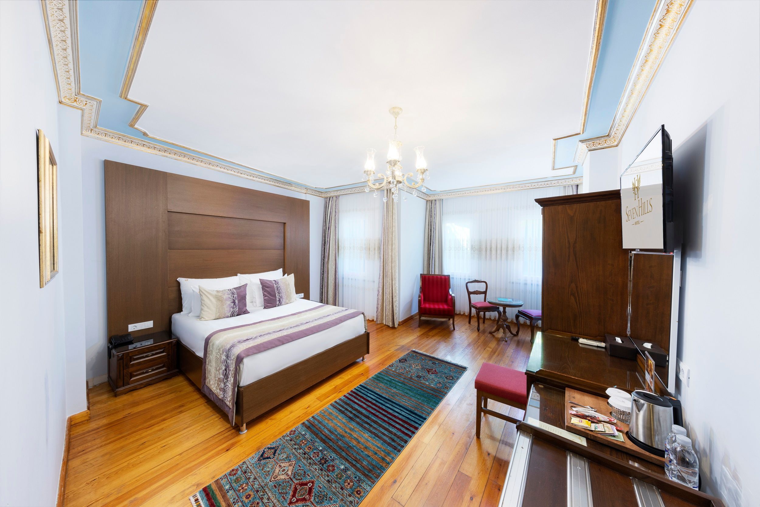 Economy double room with back yard or street view