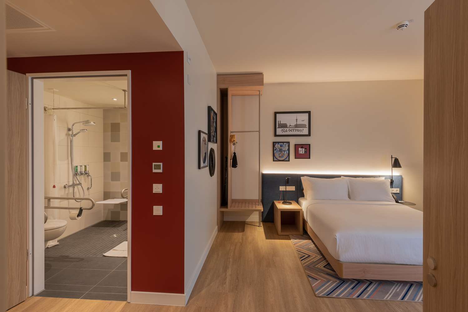 Habitación doble, accesible