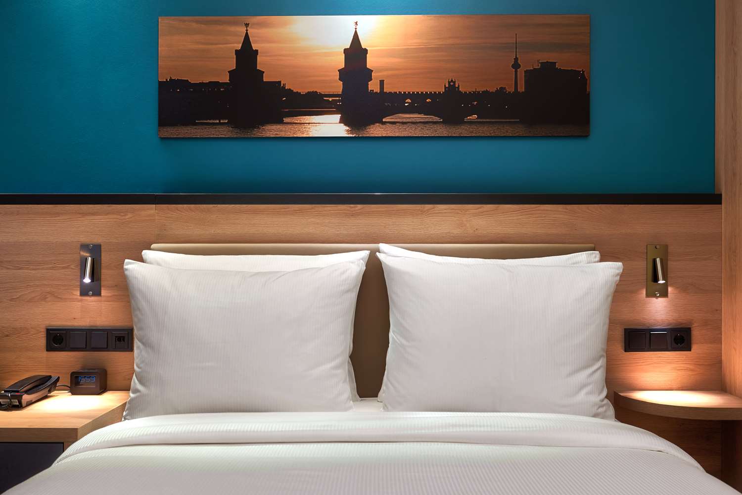 Family Room with City View