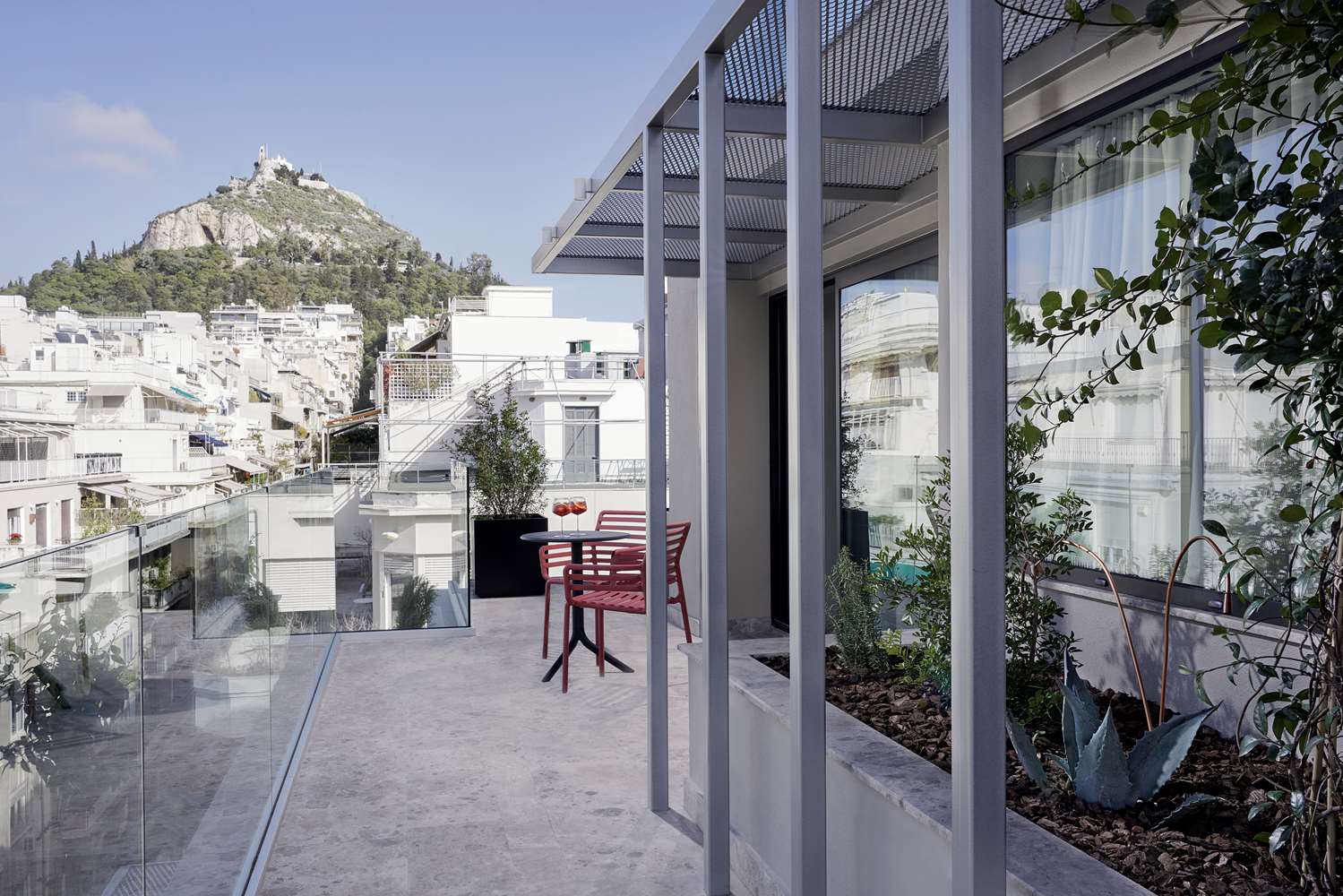 Penthouse Suite Lycabettus View Terrace 1King