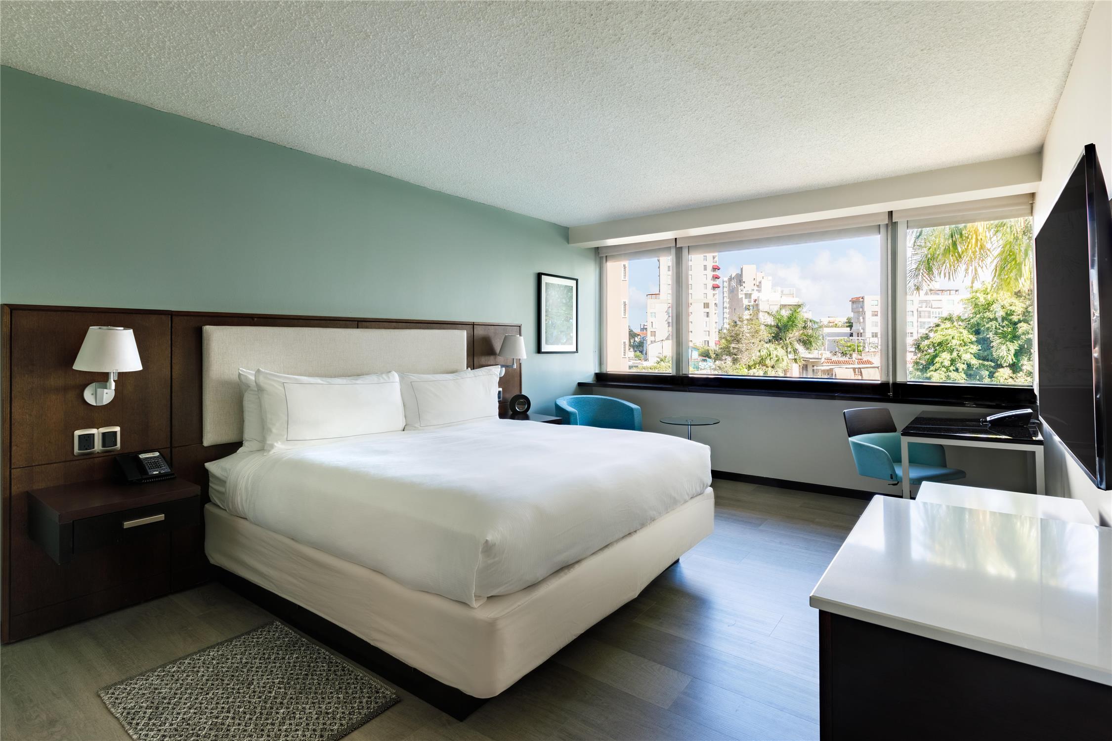 Habitación doble, vistas al jardín