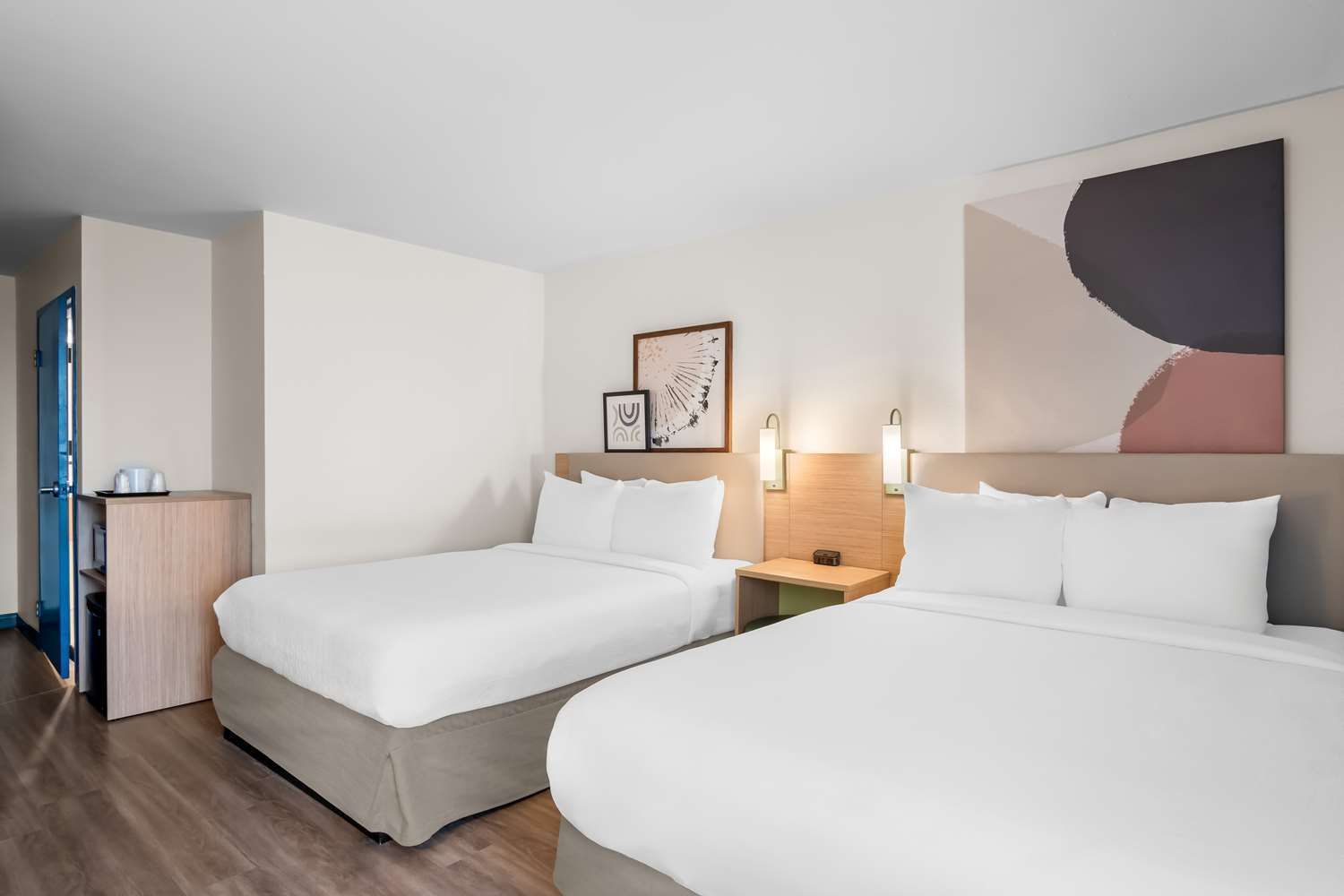 Chambre avec 2 lits, accessible