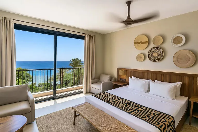 Deluxe Room with Partial Ocean View