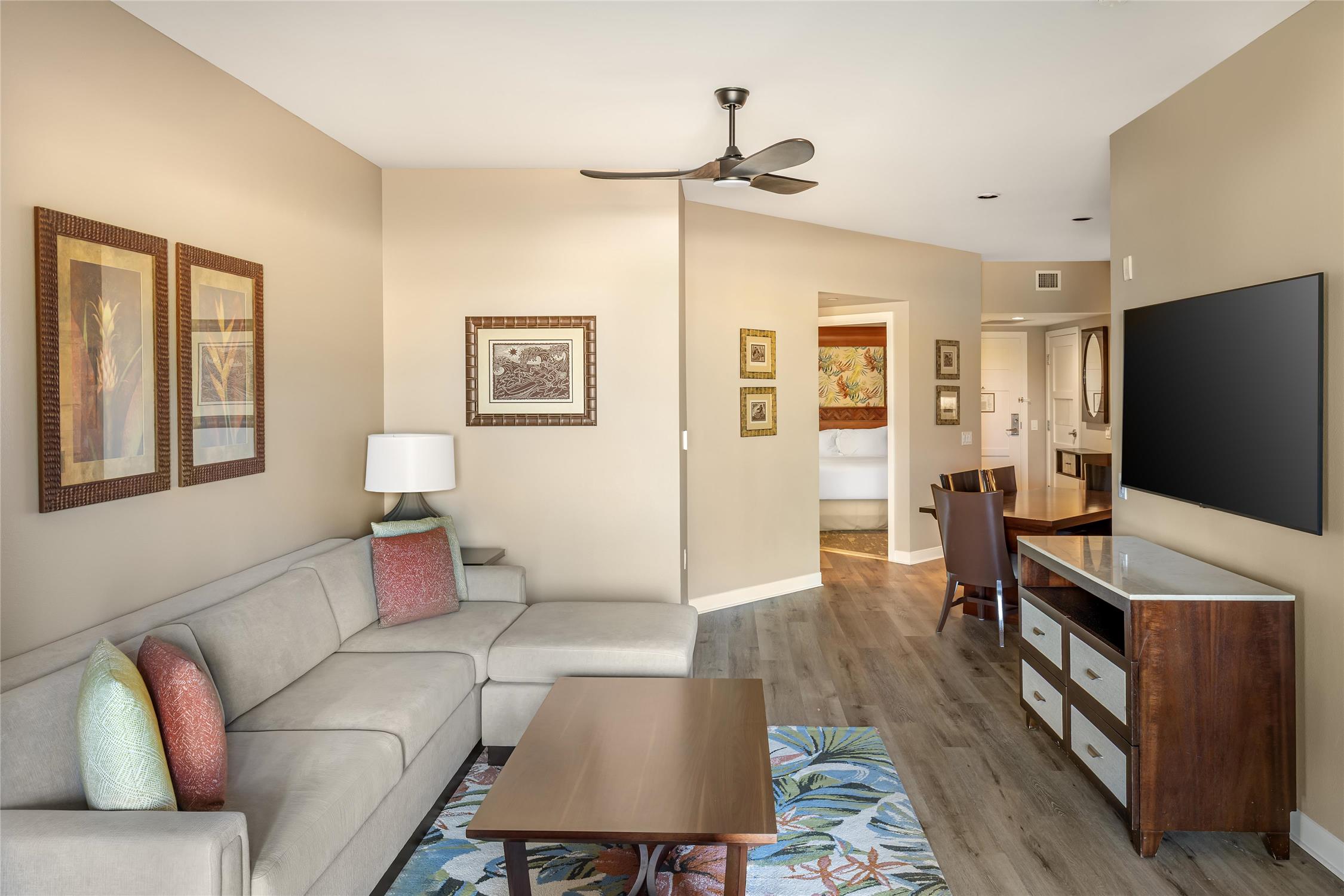 Suite, deluxe, 2 habitaciones, vistas al campo de golf