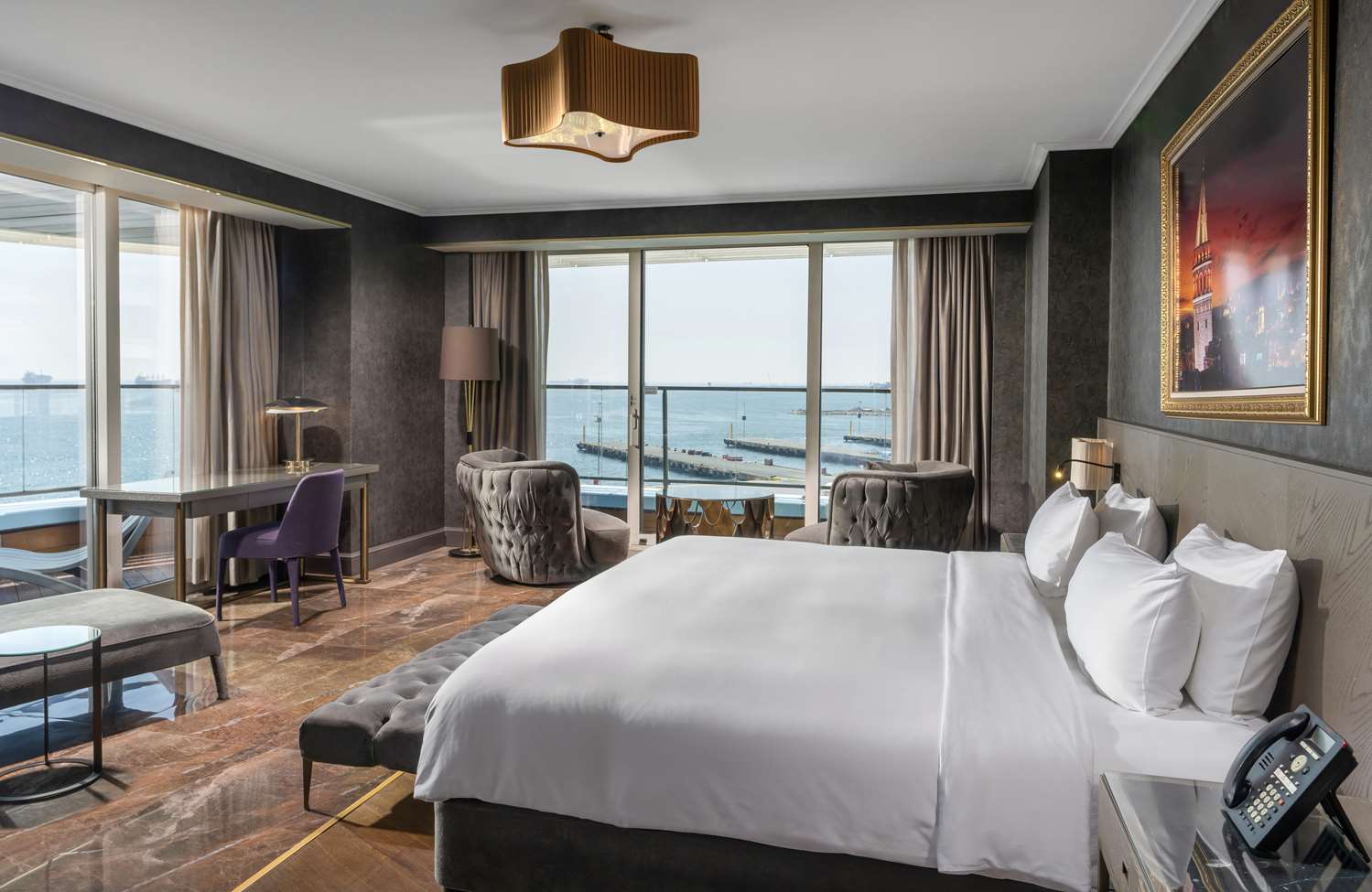 Suite mit Balkon und Meerblick
