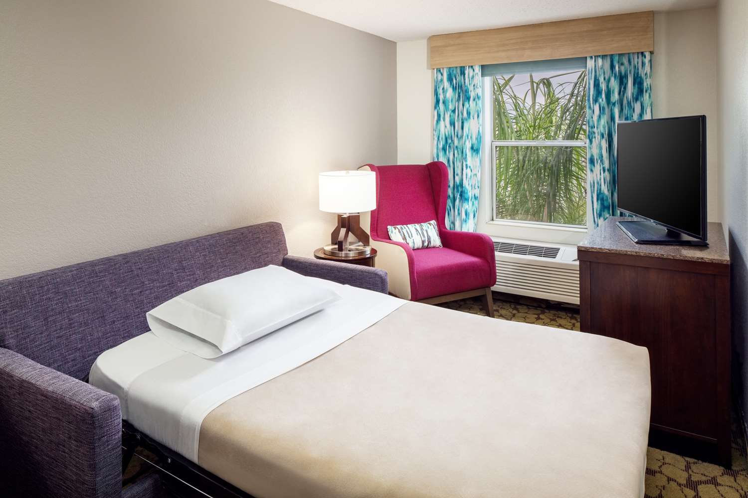 1 King Bed 1 Bedroom Suite With Sofabed