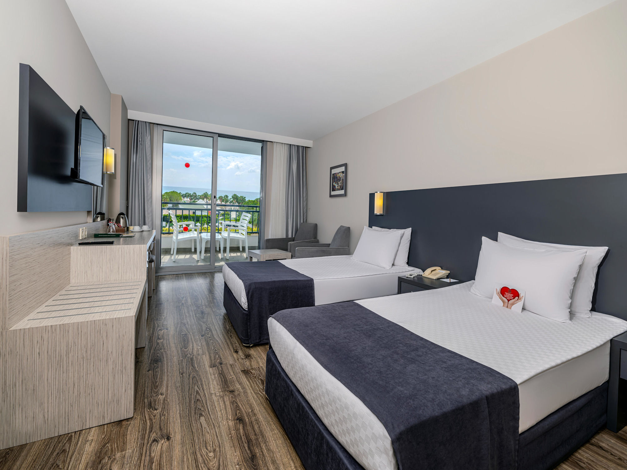 Standard Doppelzimmer mit Meerblick