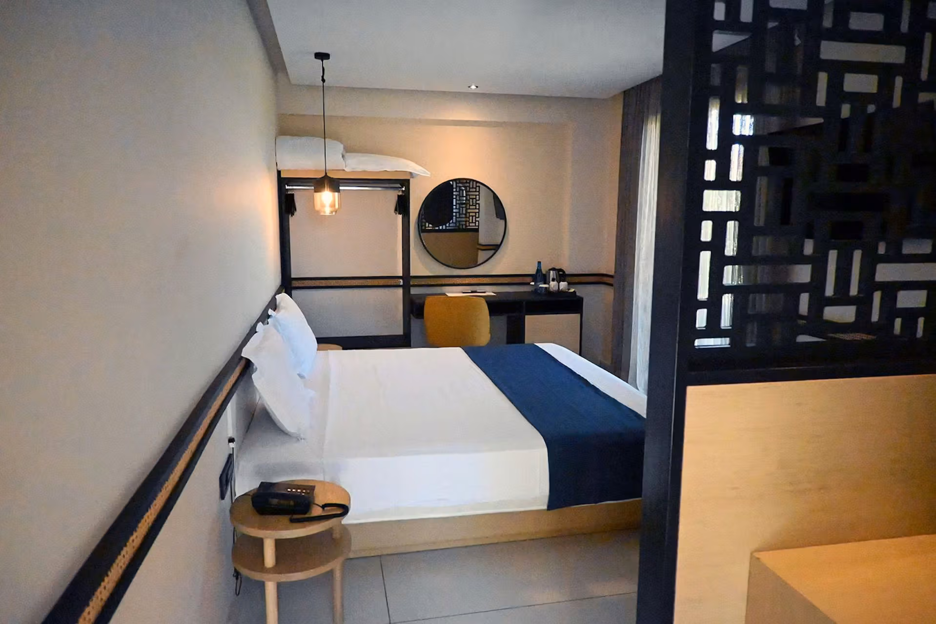 Standard Double Room with Side Sea View