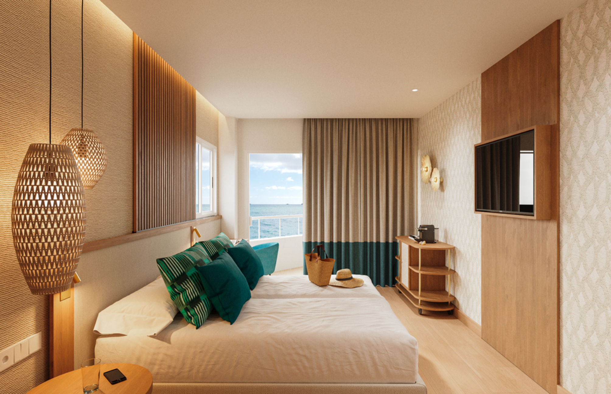 Superior Twin Room with Sea View