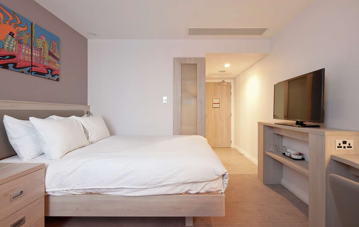 Habitación doble, vistas a la ciudad