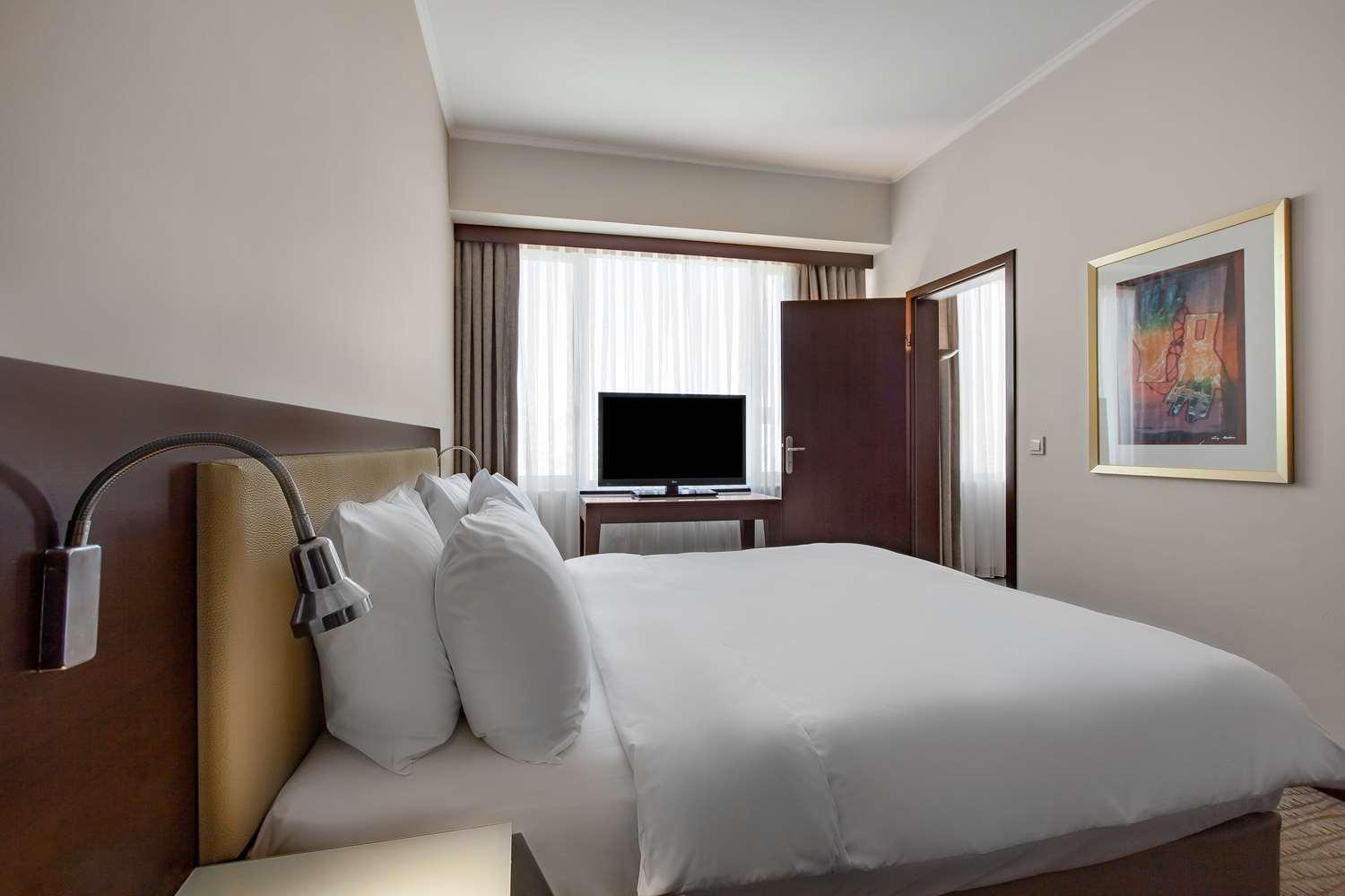 1 camera da letto Suite con Vista città