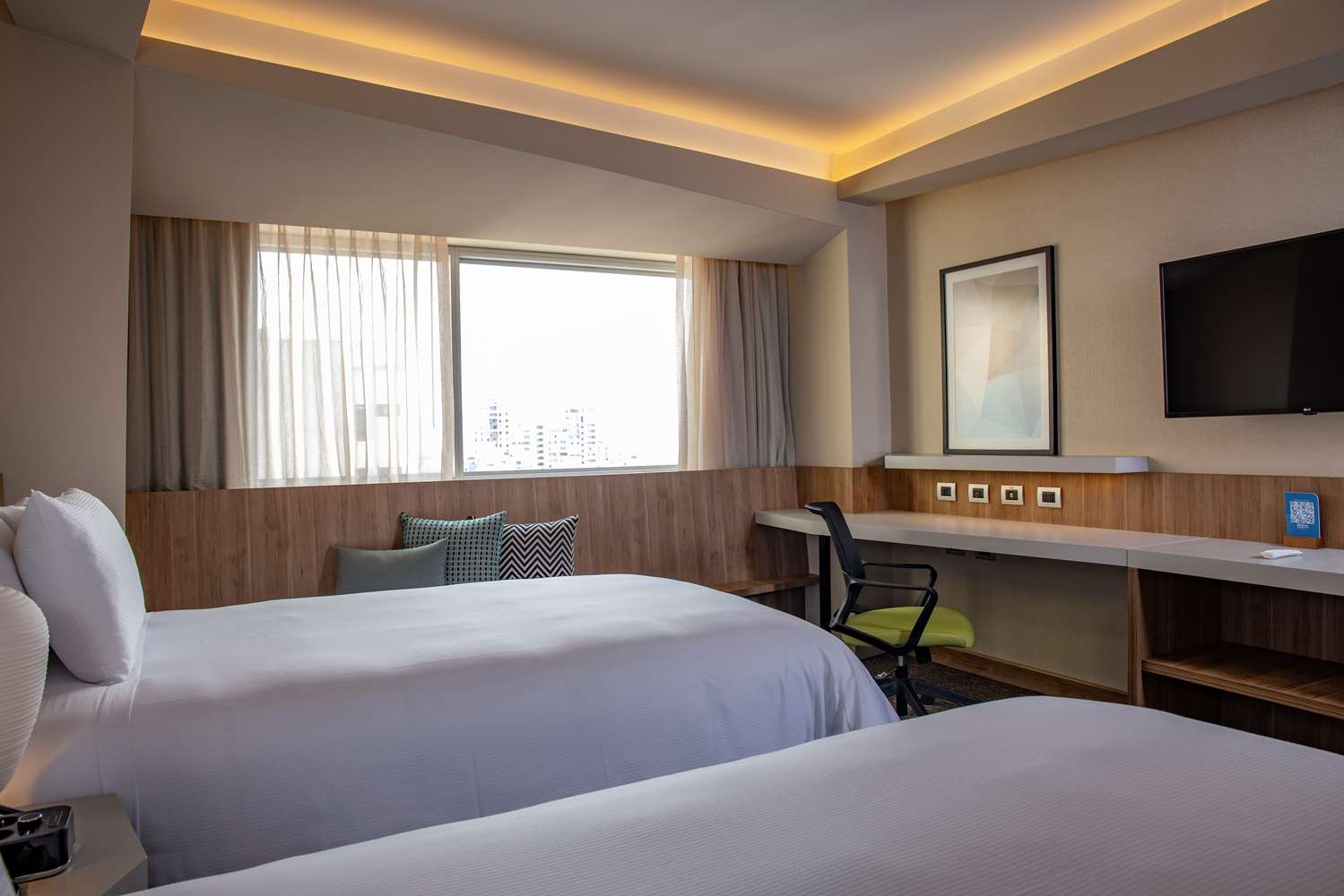 Habitación con Vista Ciudad y Vista al Centro de la Ciudad