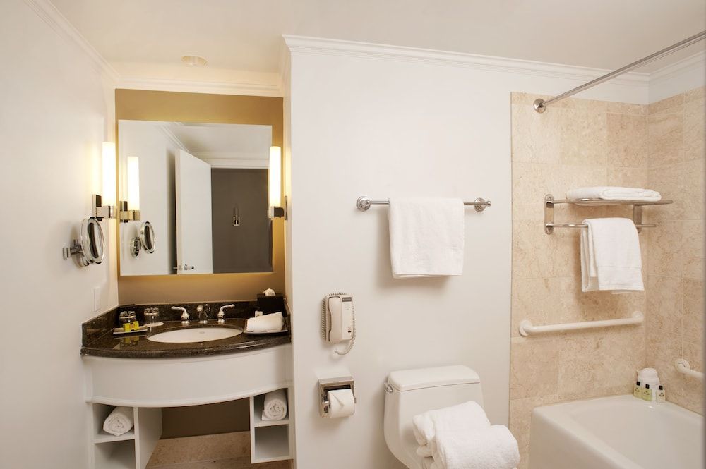 1 king bed classic separate bath and shower