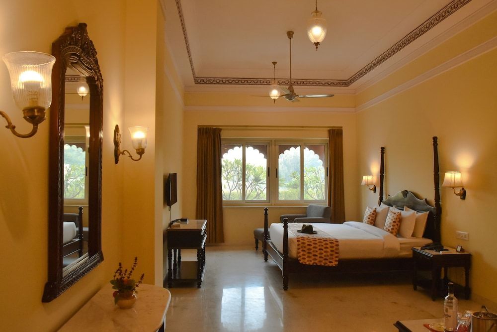 Umaid Palace Dausa - Lakeside Heritage Resort - Near Shri Mehandipur Balaji Temple - Near Chand Baori Stepwell Abhaneri & Bhangarh Fort 1
