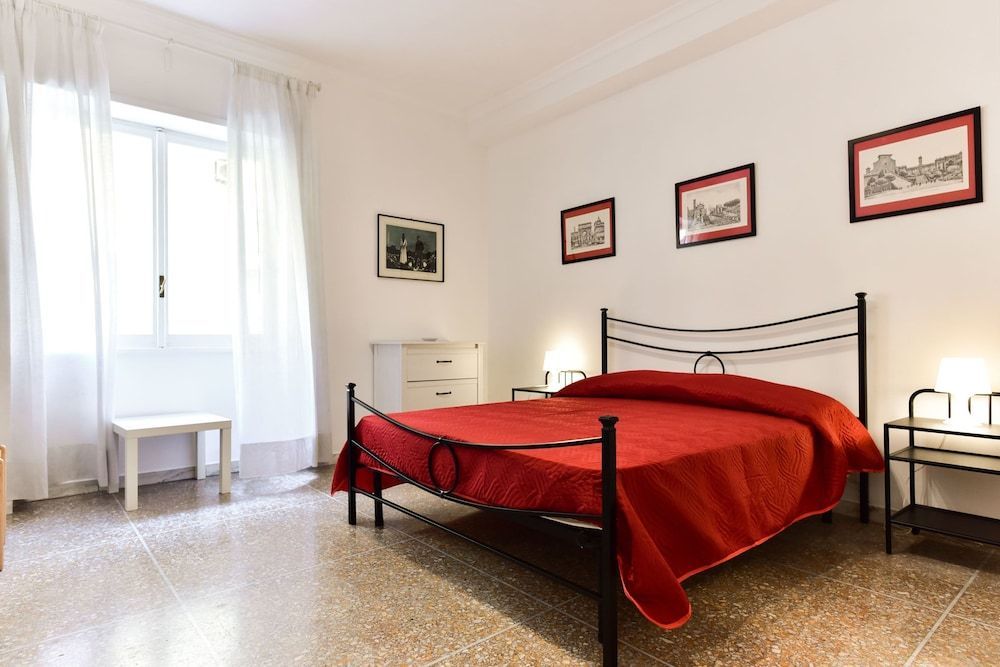 Red & White Vatican Apartment 1