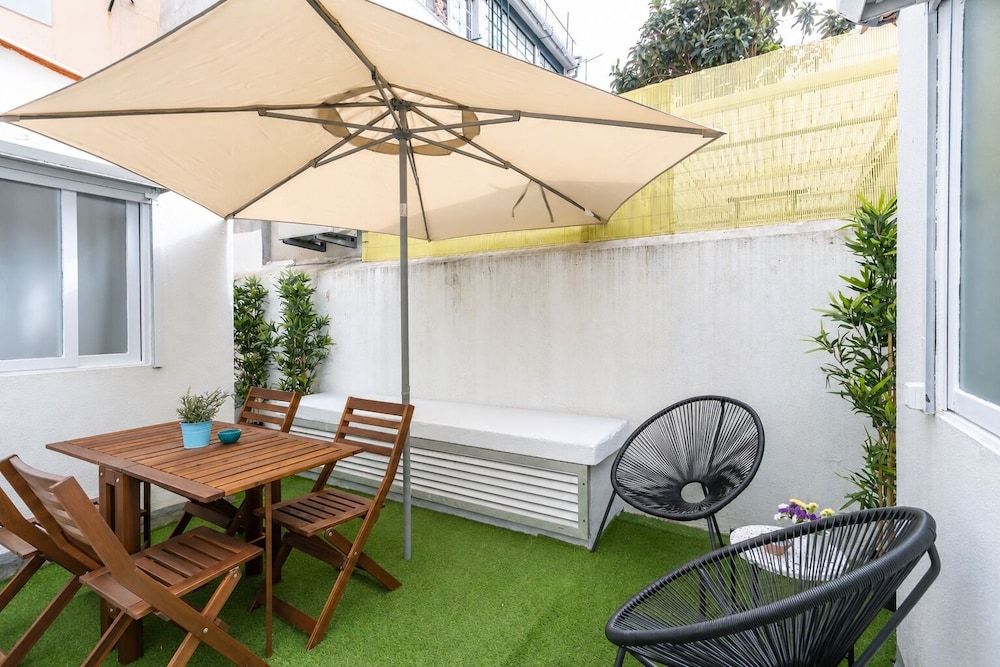 Sunny Apartment with Patio, By TimeCooler 1