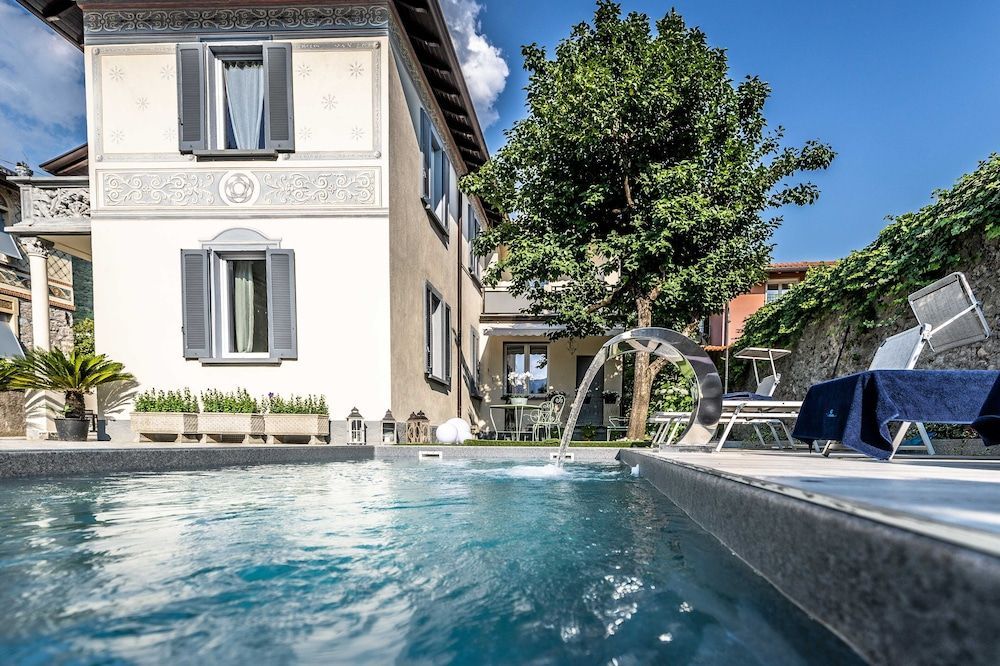 Maji Como Lake apartment - Lake Como Historic Villa apartment with pool, garden and private parking 1
