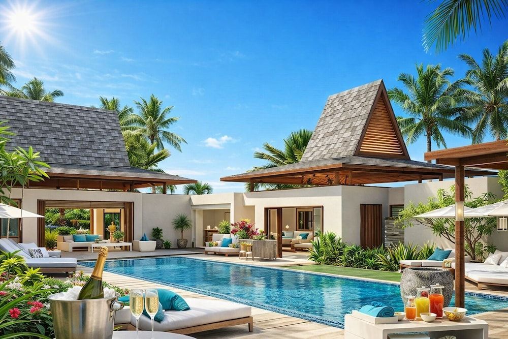 Biarritz - Maurice - Jacaranda Pool Villas with Maritim 5 Star Beach Resort access - Maurice