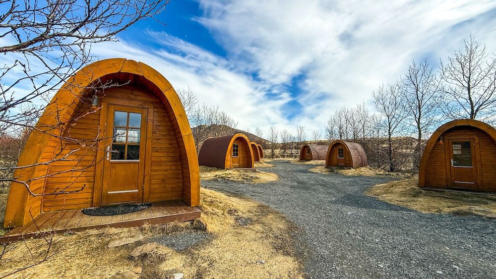 Fossatun Camping Pods & Cottages - Sleeping Bag Accommodation 1