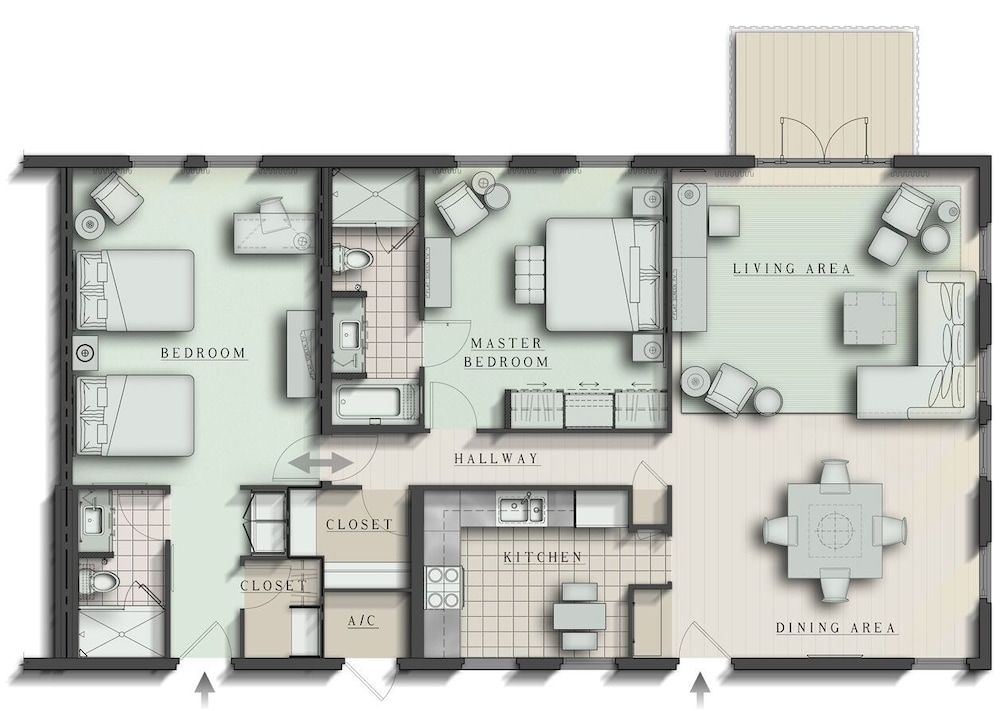 Bungalows at The Boca Raton 2