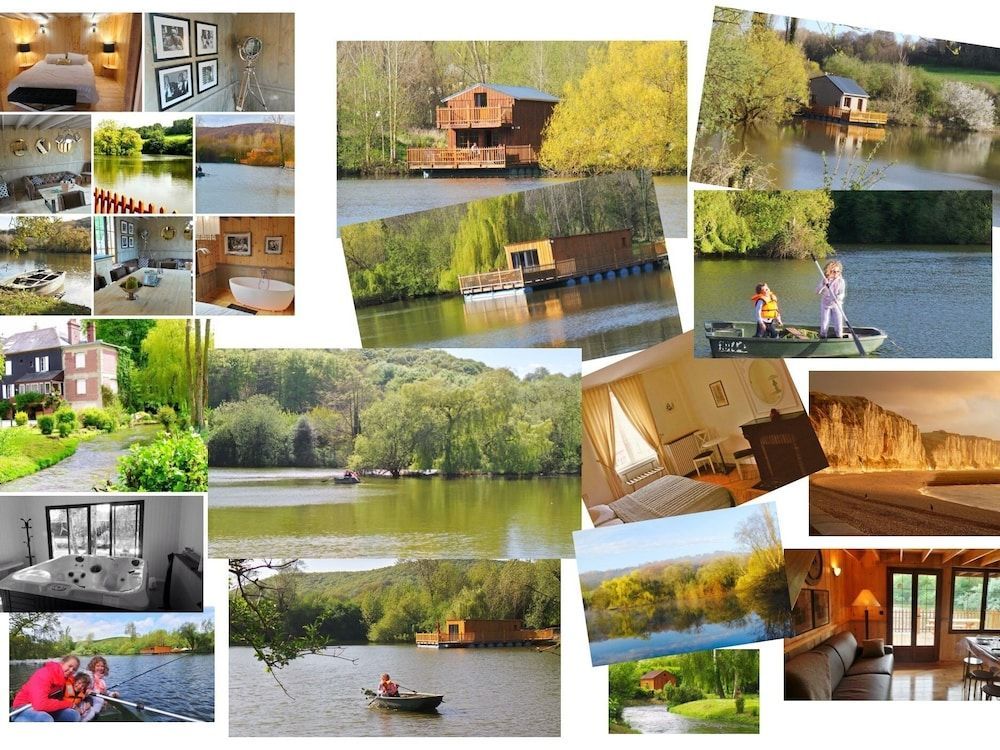 Cabanes flottantes et gîtes au fil de l'eau 1