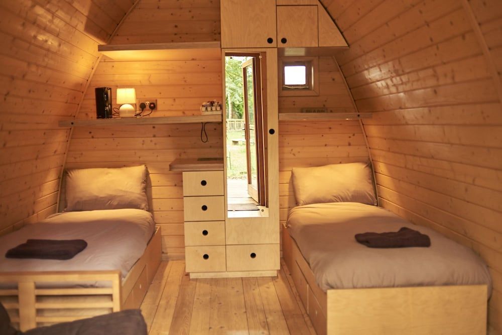 Pinewood Camping Pods - At Port Lympne Reserve 2